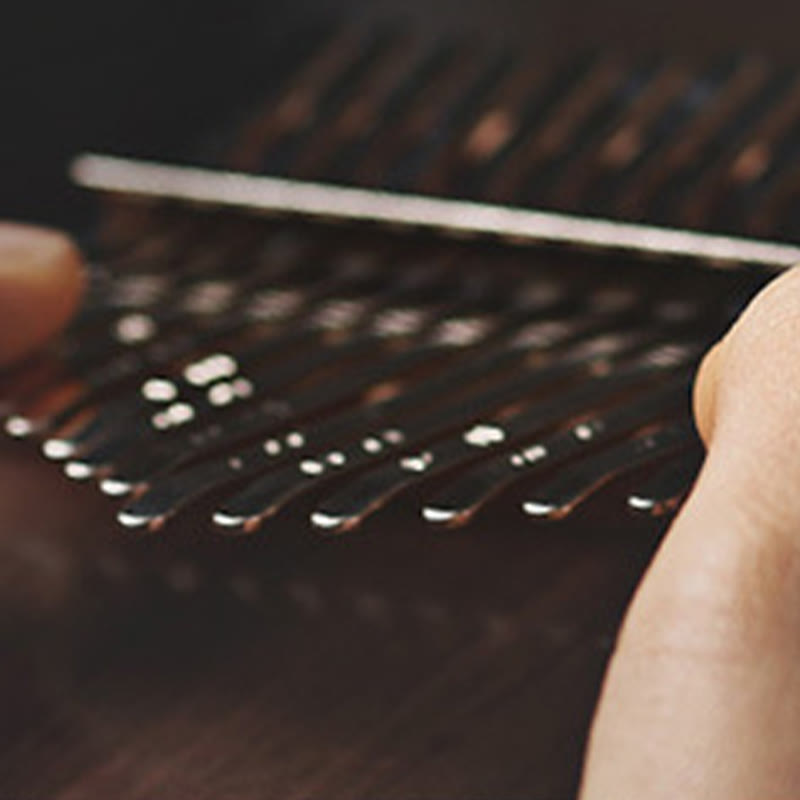 Buddha Stones Kalimba 21 tasti pianoforte a pollice in noce pianoforte portatile per dita