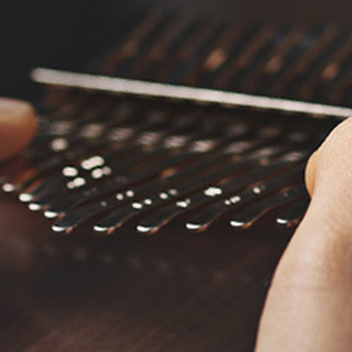 Buddha Stones Kalimba 21 tasti pianoforte a pollice in noce pianoforte portatile per dita