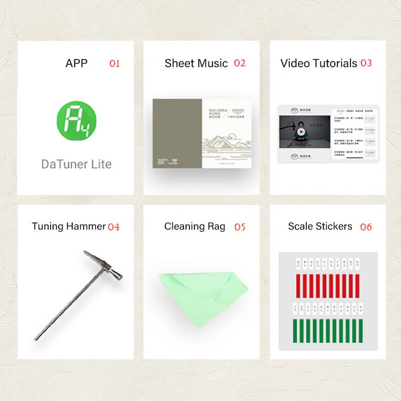 Buddha Stones Kalimba 17/21 tasti, pianoforte a pollice, modello Sun, in legno d'acero, pianoforte portatile per principianti