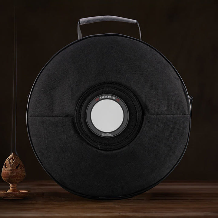 Kit di percussioni per meditazione con tamburo in acciaio Buddha Stones, 13 note, 12 pollici
