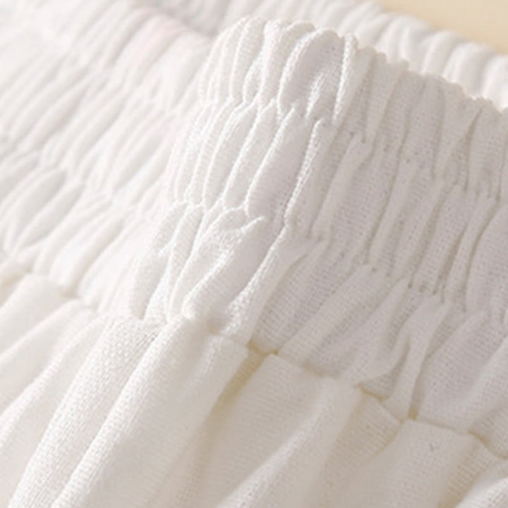 Pantaloni harem in lino e cotone con tasche, in pizzo semplice, Buddha Stones - image 22