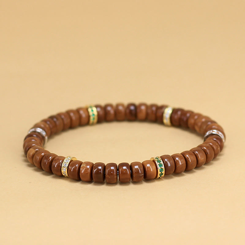 Braccialetto di protezione e fortuna con semi di Kuka Buddha Stones - image 4