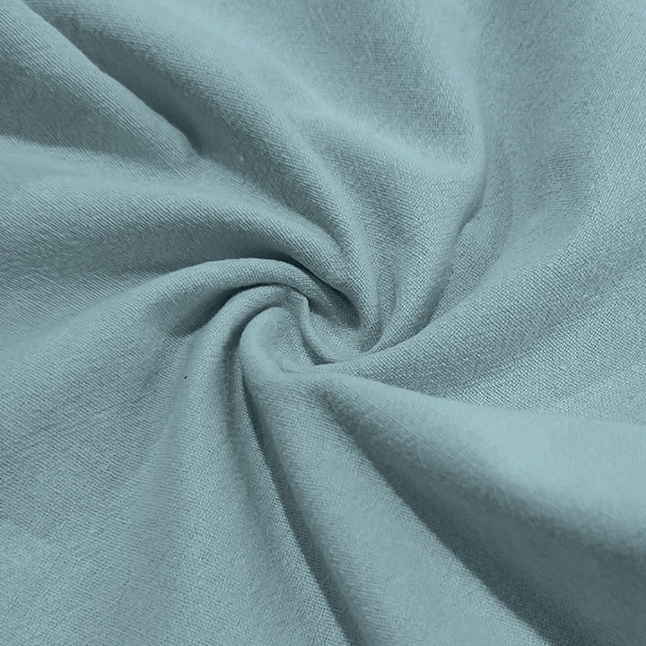 Pantaloni da uomo in cotone casual con bottoni in tinta unita e tasche Buddha Stones - image 24