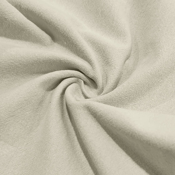 Pantaloni da uomo in cotone casual con bottoni in tinta unita e tasche Buddha Stones - image 40