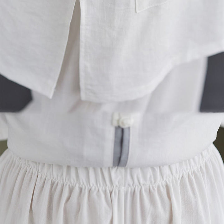 Set da donna di abbigliamento da meditazione Zen con maglietta e pantaloni in cotone Tai Chi, 2 pezzi, motivo : Buddha Stones - image 16