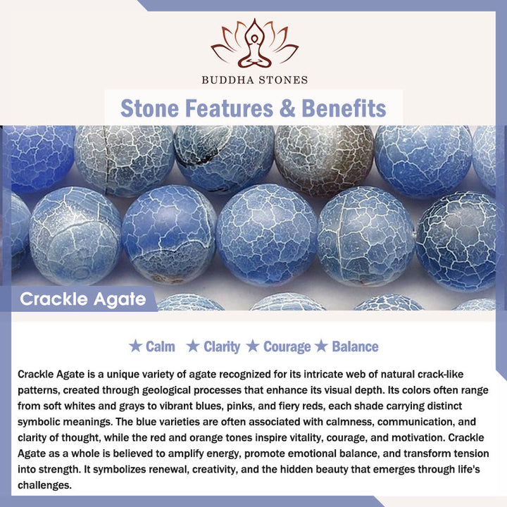 Buddha Stones Pietre naturali varie Bracciale dell'equilibrio spirituale delfino - image 15