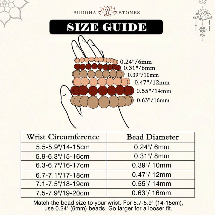 Braccialetto positivo in perle di cristallo bianco naturale al quarzo fragola Buddha Stones - image 5