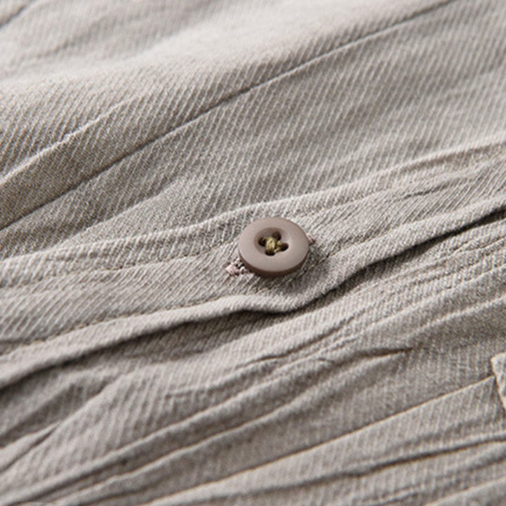 Camicie da uomo in lino ramia con Buddha Stones - image 15
