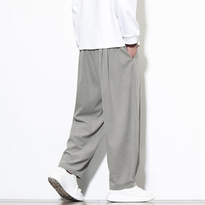 Pantaloni harem da uomo in velluto a coste di puro cotone con tasche, alla caviglia , Buddha Stones - image 11