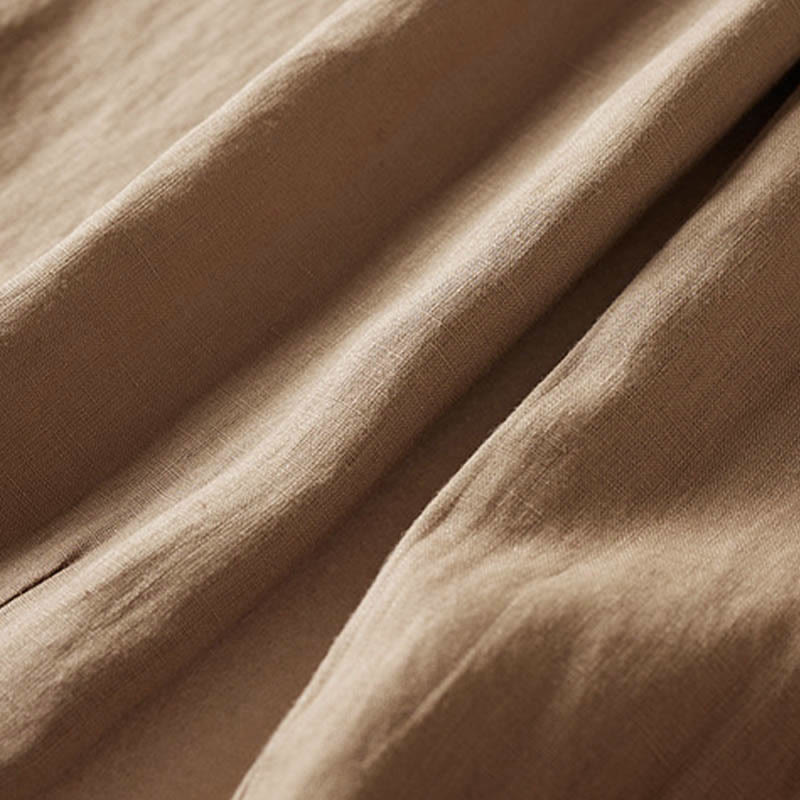 Pantaloni harem con ricamo di piccoli fiori estivi Buddha Stones e tasche - image 8