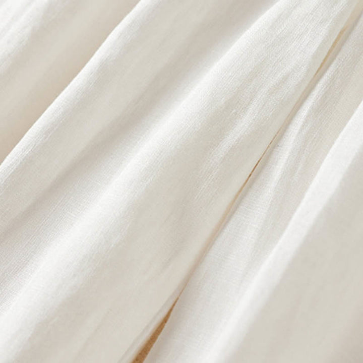 Pantaloni harem con ricamo di piccoli fiori estivi Buddha Stones e tasche - image 20