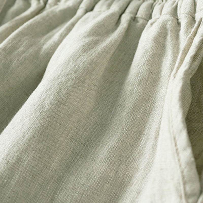 Pantaloni harem con ricamo di piccoli fiori estivi Buddha Stones e tasche - image 27