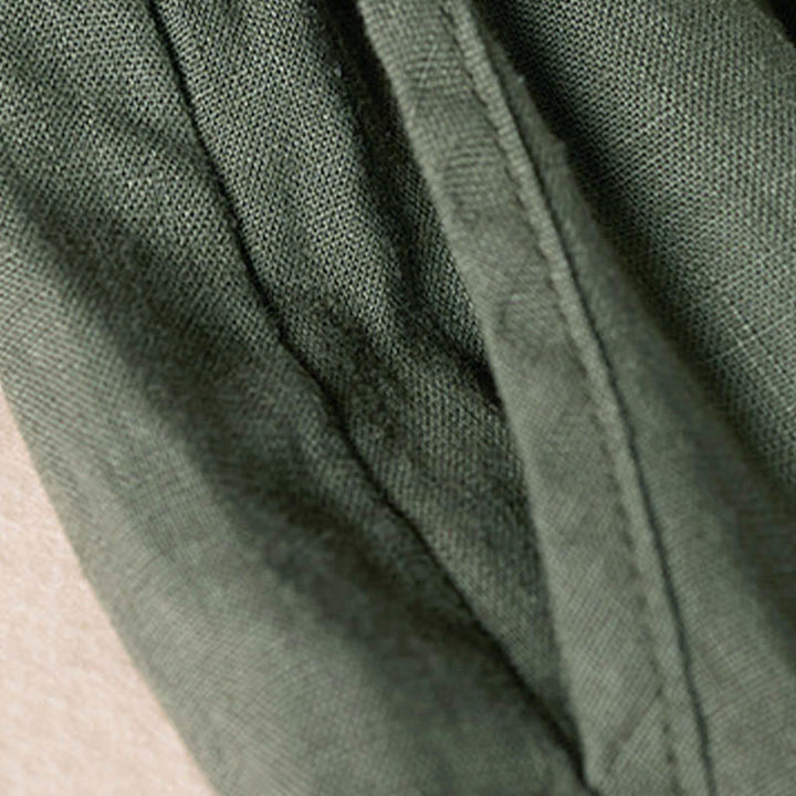 Pantaloni harem con ricamo di piccoli fiori estivi Buddha Stones e tasche - image 33