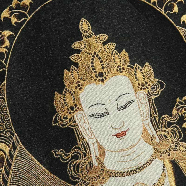 Giacca da uomo a maniche lunghe con bottoni a forma di rana Buddha Stones Avalokitesvara Guanyin - image 12