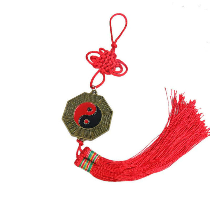 Mappa Feng Shui Bagua Mappa energetica dell'armonia dei nodi cinesi Specchio