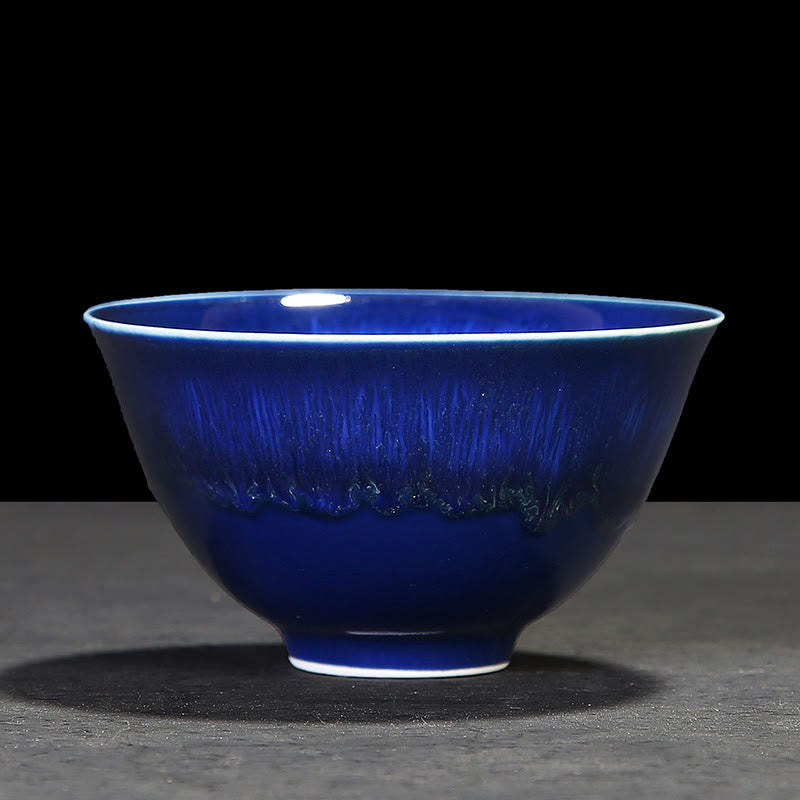 Buddha Stones Tazza da tè in ceramica cinese Jianzhan Glaze Kiln Change Tenmoku Kung Fu Tea Cup