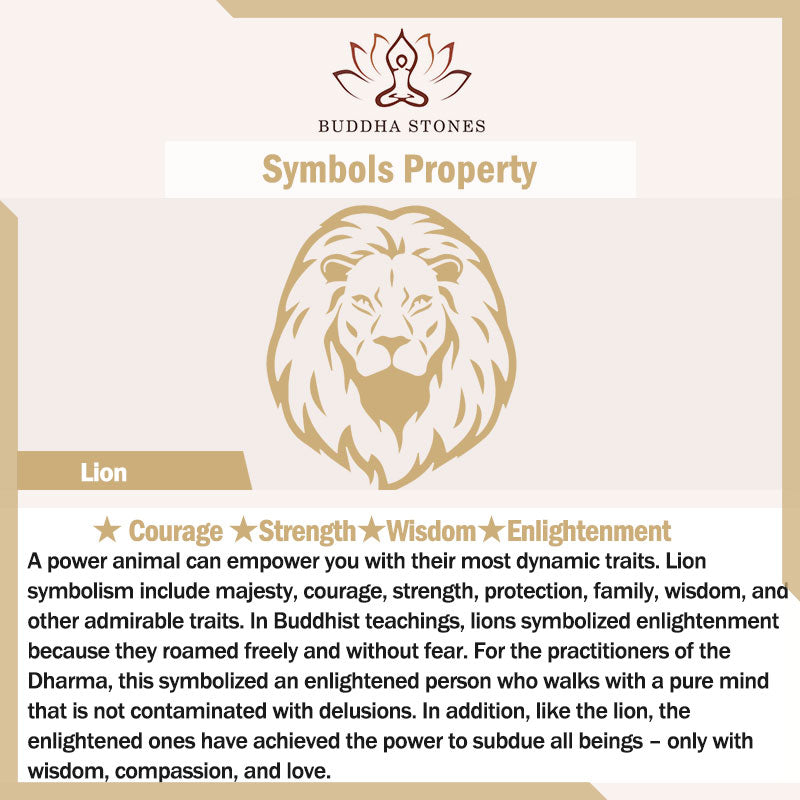 Buddha Stones Ossidiana nera naturale Leone Mala da polso Protezione Nappe Mala tascabile Decorazione per auto