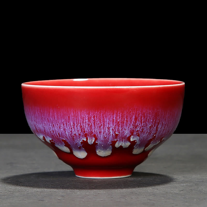 Buddha Stones Tazza da tè in ceramica cinese Jianzhan Glaze Kiln Change Tenmoku Kung Fu Tea Cup