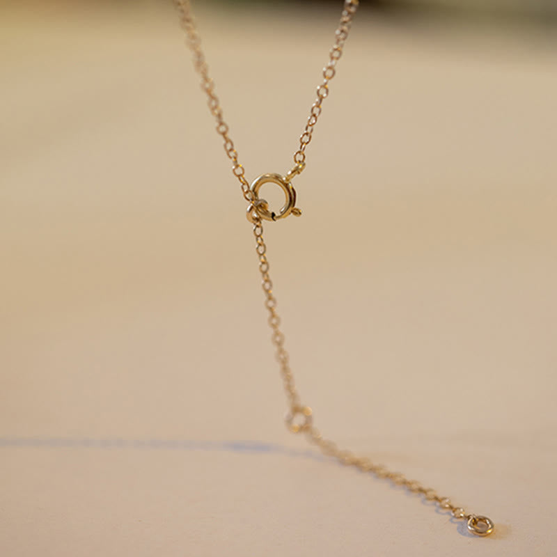 Pietre del BuddhaPerla di giada naturale di HetianPerla della fortunaCollana pendente