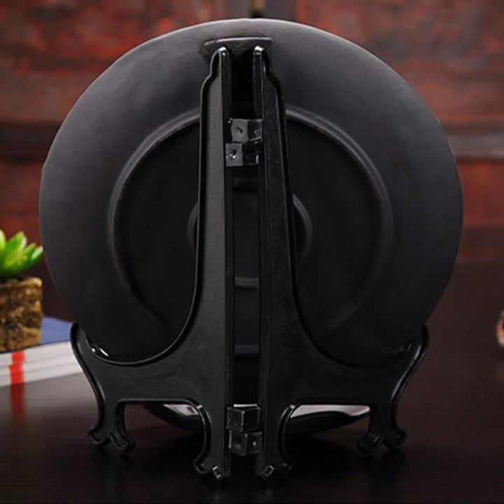 Bruciatore di incenso per meditazione con fontana di fumo a riflusso in ceramica Dragon