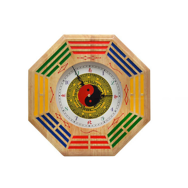 Orologio da parete con mappa energetica Feng Shui Bagua Map Balance