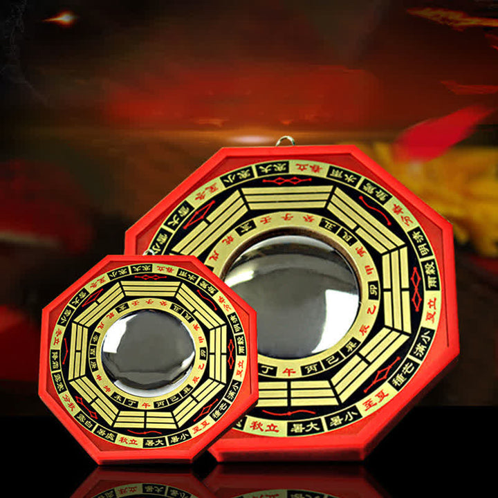 Feng Shui Bagua Mappa Equilibrio Soggiorno Mappa Energetica Specchio