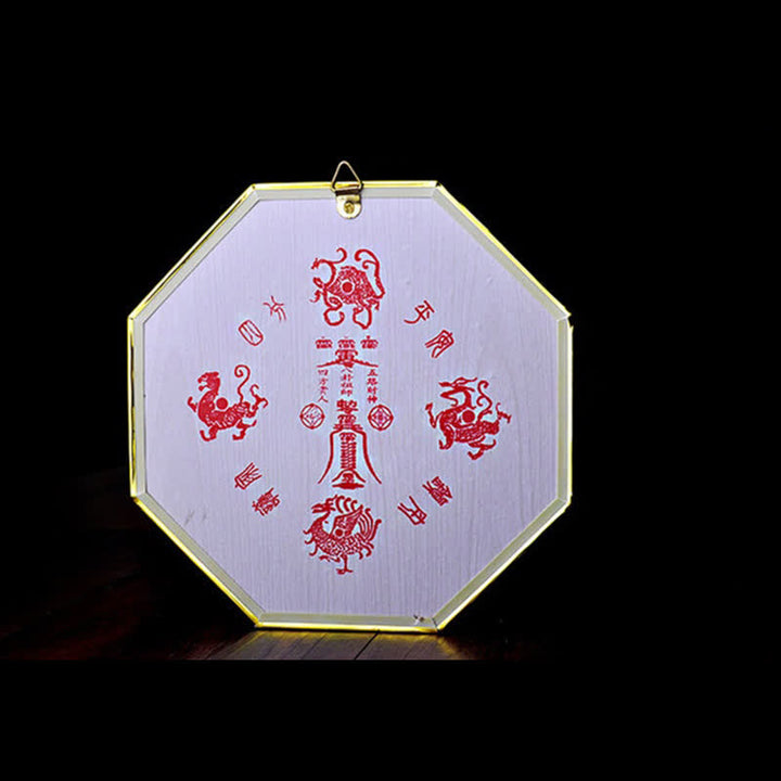Feng Shui Bagua Mappa Equilibrio Armonia Soggiorno Mappa Energetica Specchio - image 11