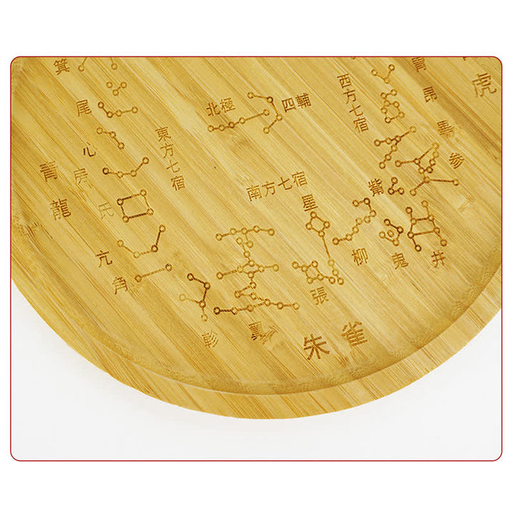 Mappa Feng Shui Bambù Bagua Mappa dell'Energia dell'Armonia