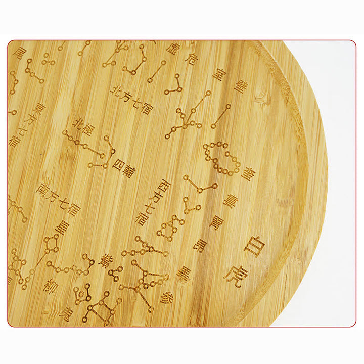 Mappa Feng Shui Bambù Bagua Mappa dell'Energia dell'Armonia