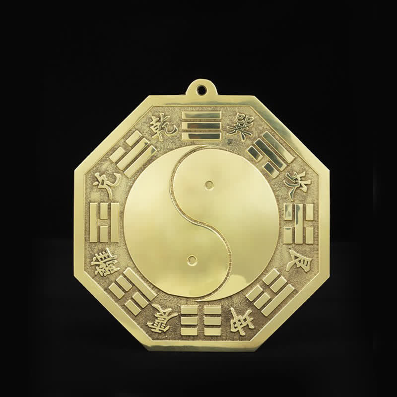 Mappa Feng Shui Bagua Mappa energetica dell'equilibrio del rame