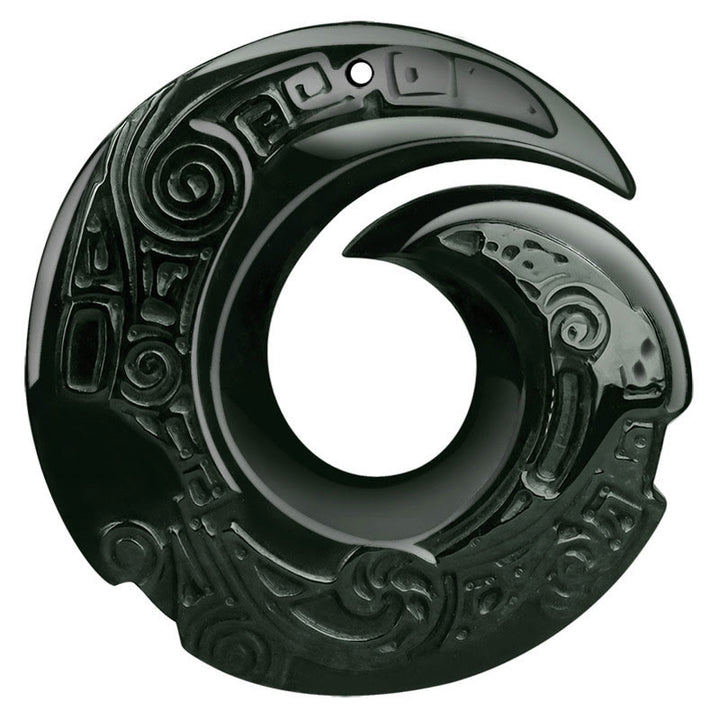 Buddha Stones La fortuna di una persona migliora il design del modello Collana con ciondolo di giada ciano naturale Hetian