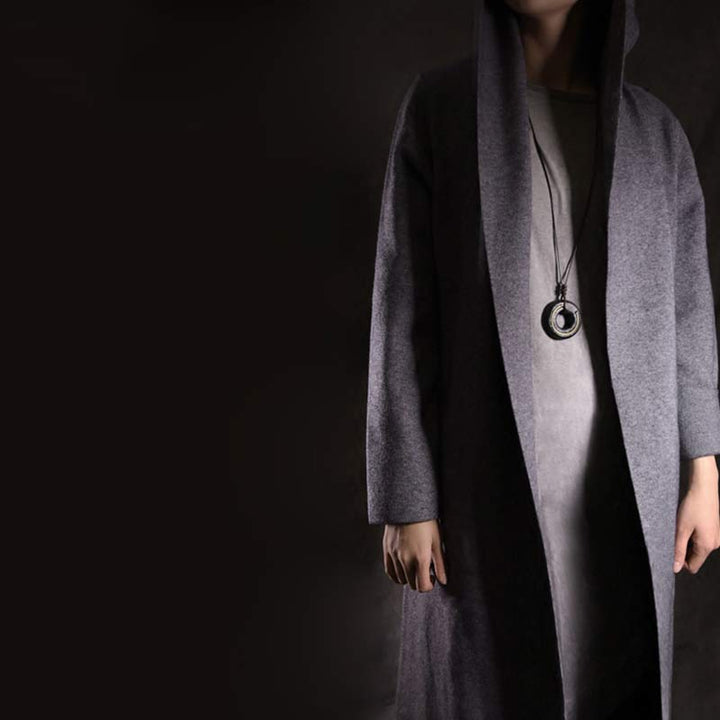 Collana con ciondolo in legno di ebano, cerchio zen, Buddha Stones , pace e calma - image 7