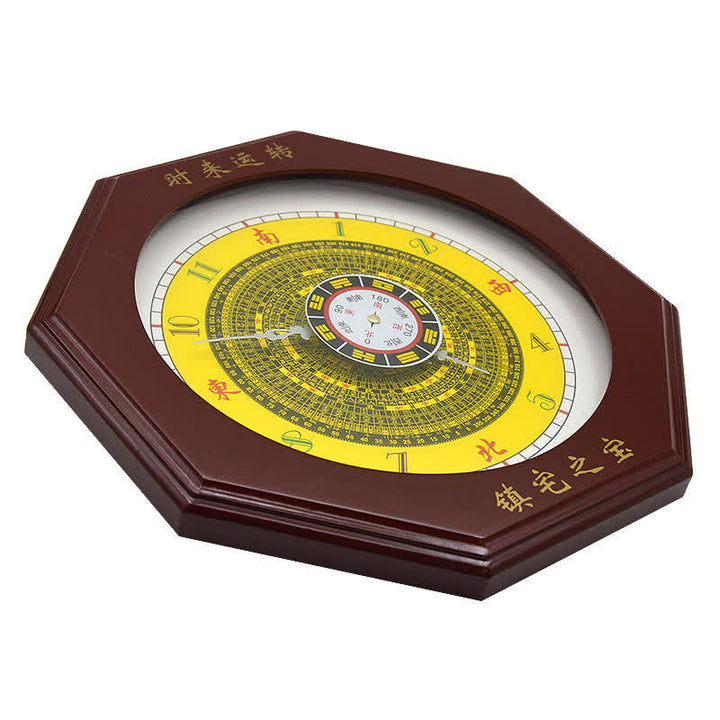 Orologio da parete con mappa energetica Feng Shui Bagua Map Balance