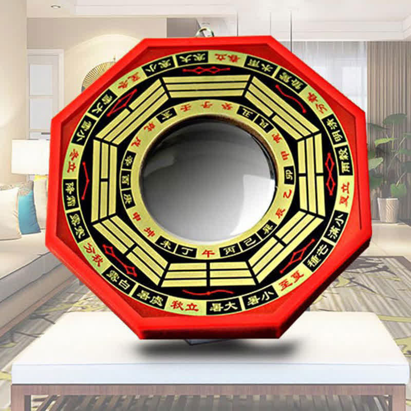 Feng Shui Bagua Mappa Equilibrio Soggiorno Mappa Energetica Specchio