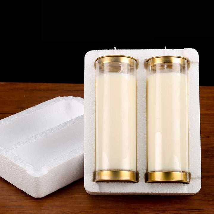 Meditazione Preghiera Altare Candela Tempio Buddista Rituali Uso Oggetti