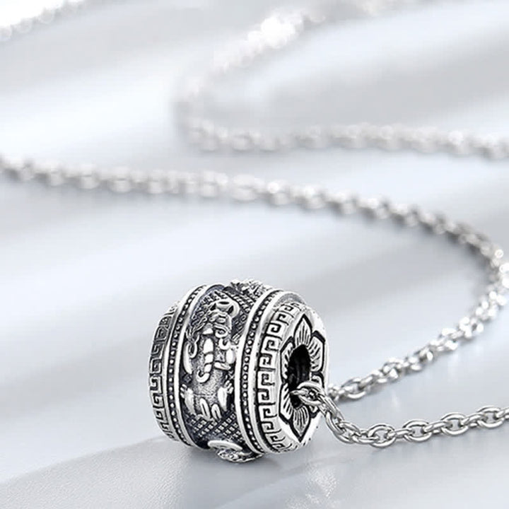 Buddha Stones PiXiu Luck Wealth Collana girevole con ciondolo - image 5