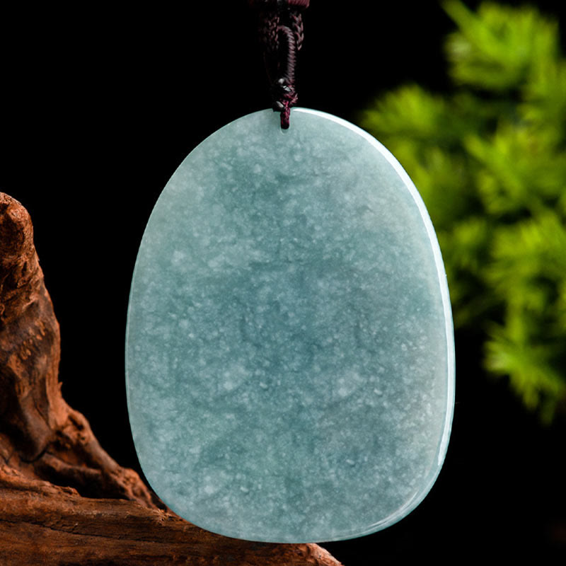 Buddha Stones Natural Jade Ganesh Ganpati Elephant Protection Amuleto Collana Pendente - image 8