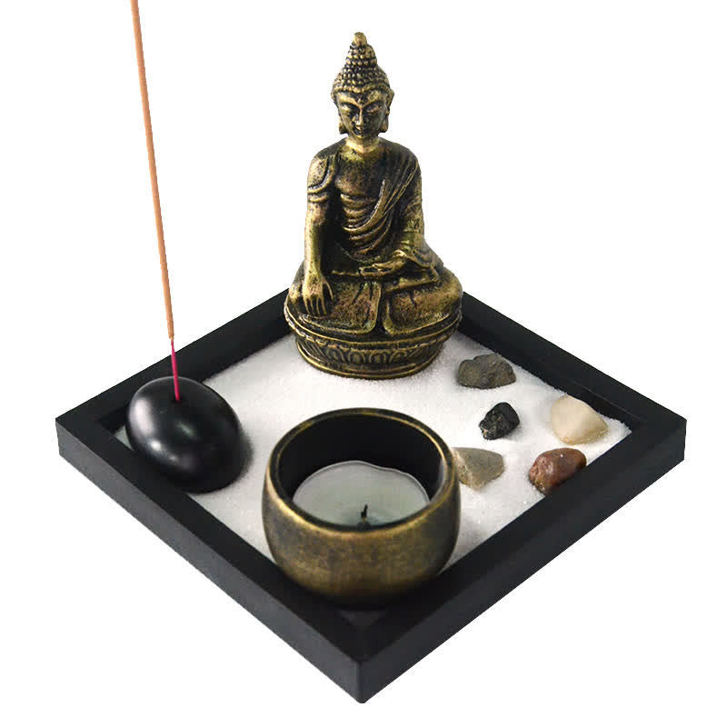 Buddha Stones Simbolo del Buddha Rocce Meditazione Calma Giardino Zen Decorazione della casa