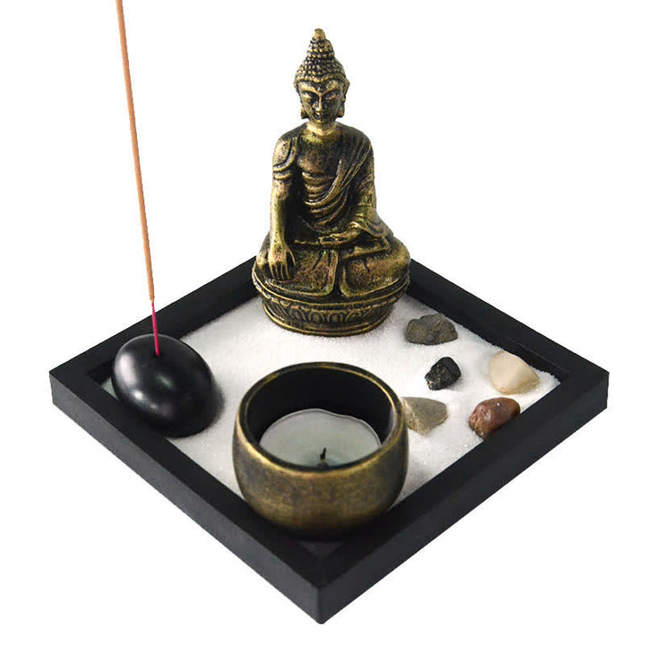 Buddha Stones Simbolo del Buddha Rocce Meditazione Calma Giardino Zen Decorazione della casa