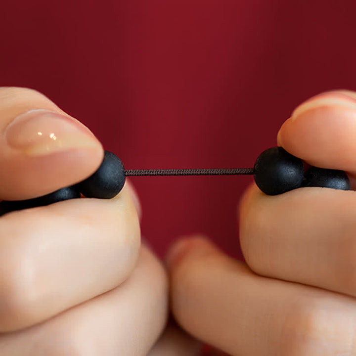 Braccialetto di guarigione Buddha Stones Tibetan Cypress Cinnabar Lotus