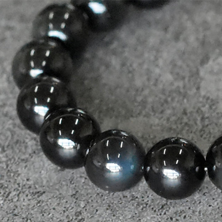 Bracciale Buddha Stones Rainbow Obsidian Copper Bead Positive Transformation