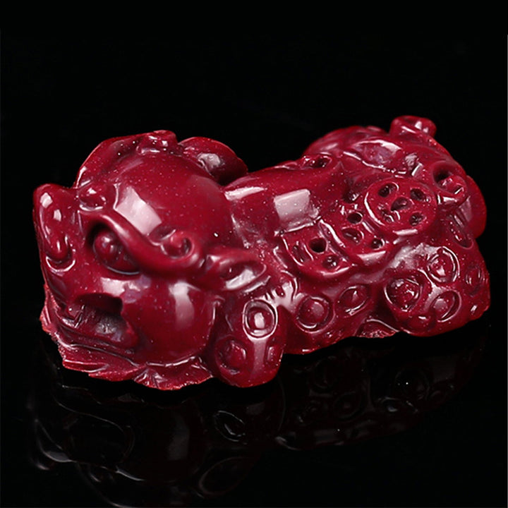 Braccialetto Buddha Stones Tibetan Cinnabar Pixiu Calm