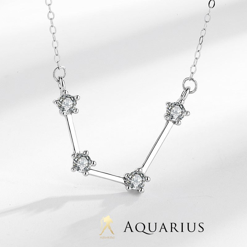 Buddha Stones 925 Sterling Silver 12 Costellazioni dello Zodiaco Astrologia Benedizione Collana Pendente