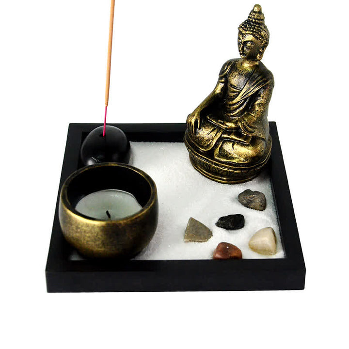 Buddha Stones Simbolo del Buddha Rocce Meditazione Calma Giardino Zen Decorazione della casa