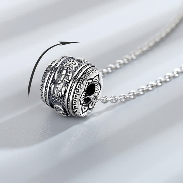 Buddha Stones PiXiu Luck Wealth Collana girevole con ciondolo - image 6