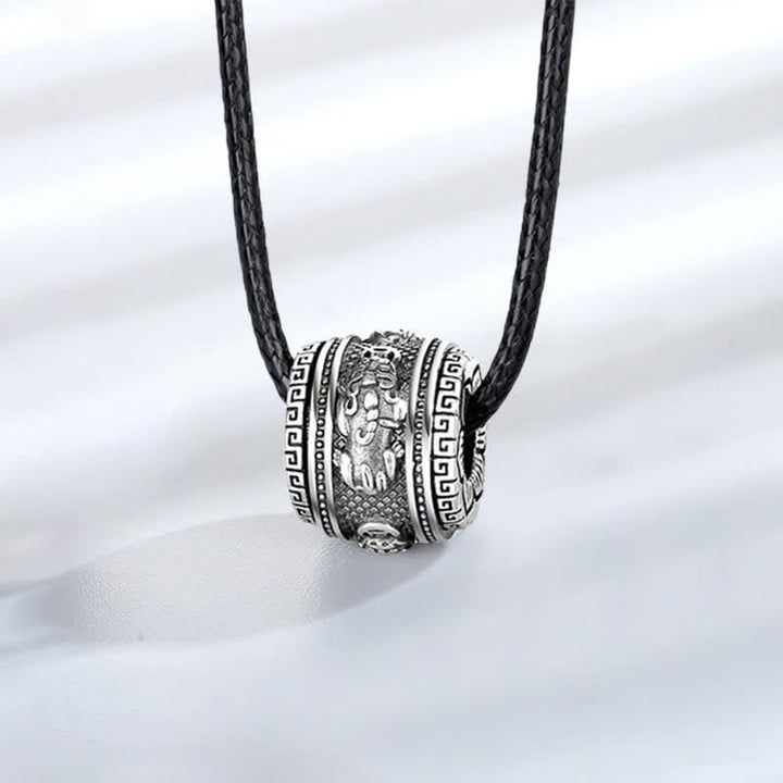 Buddha Stones PiXiu Luck Wealth Collana girevole con ciondolo - Ciondolo e filo - image 9