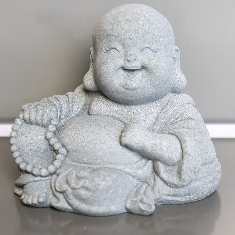 Buddha Stones Meditazione Statua del Buddha Compassione Decorazione della casa