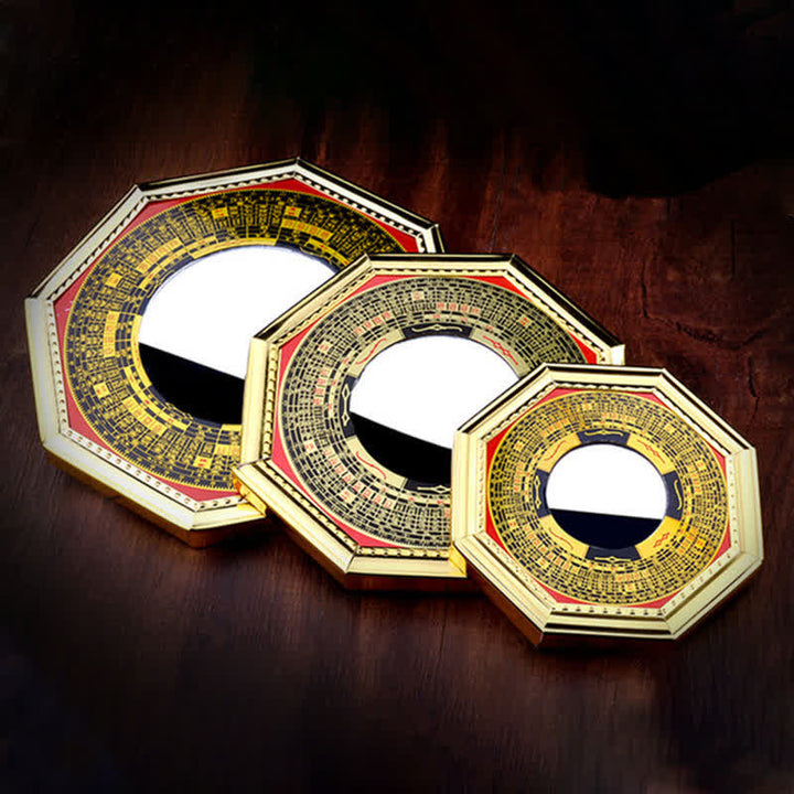 Feng Shui Bagua Mappa Equilibrio Armonia Soggiorno Mappa Energetica Specchio - image 2