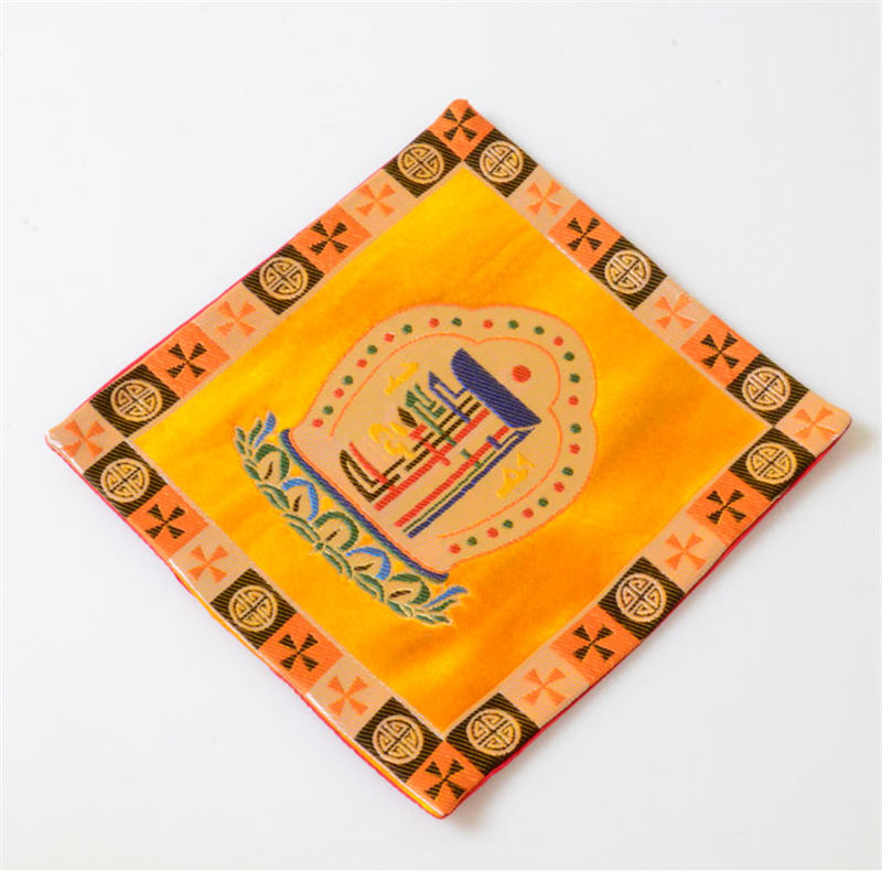 Tappetino da preghiera per altare Man-Bcu Kalachakra Meditazione curativa Tappetino Jacquard