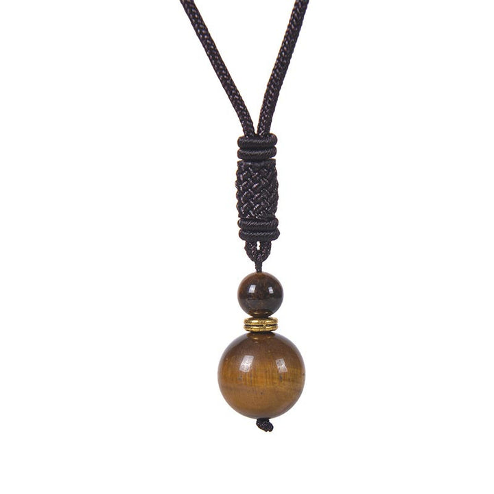 Collana di armonia in giada tibetana con Buddha Stones